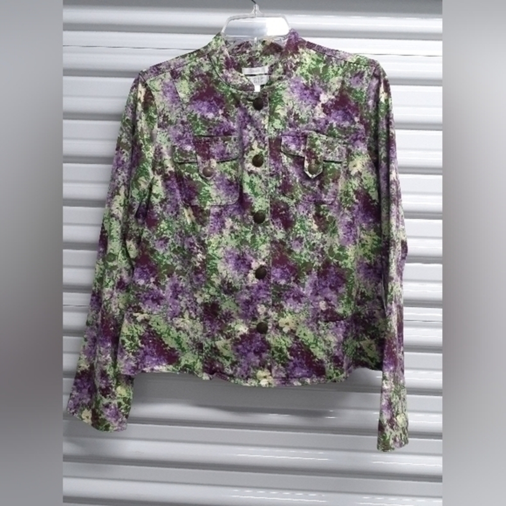 Christopher & Banks MULTICOLORED Jacket Size M